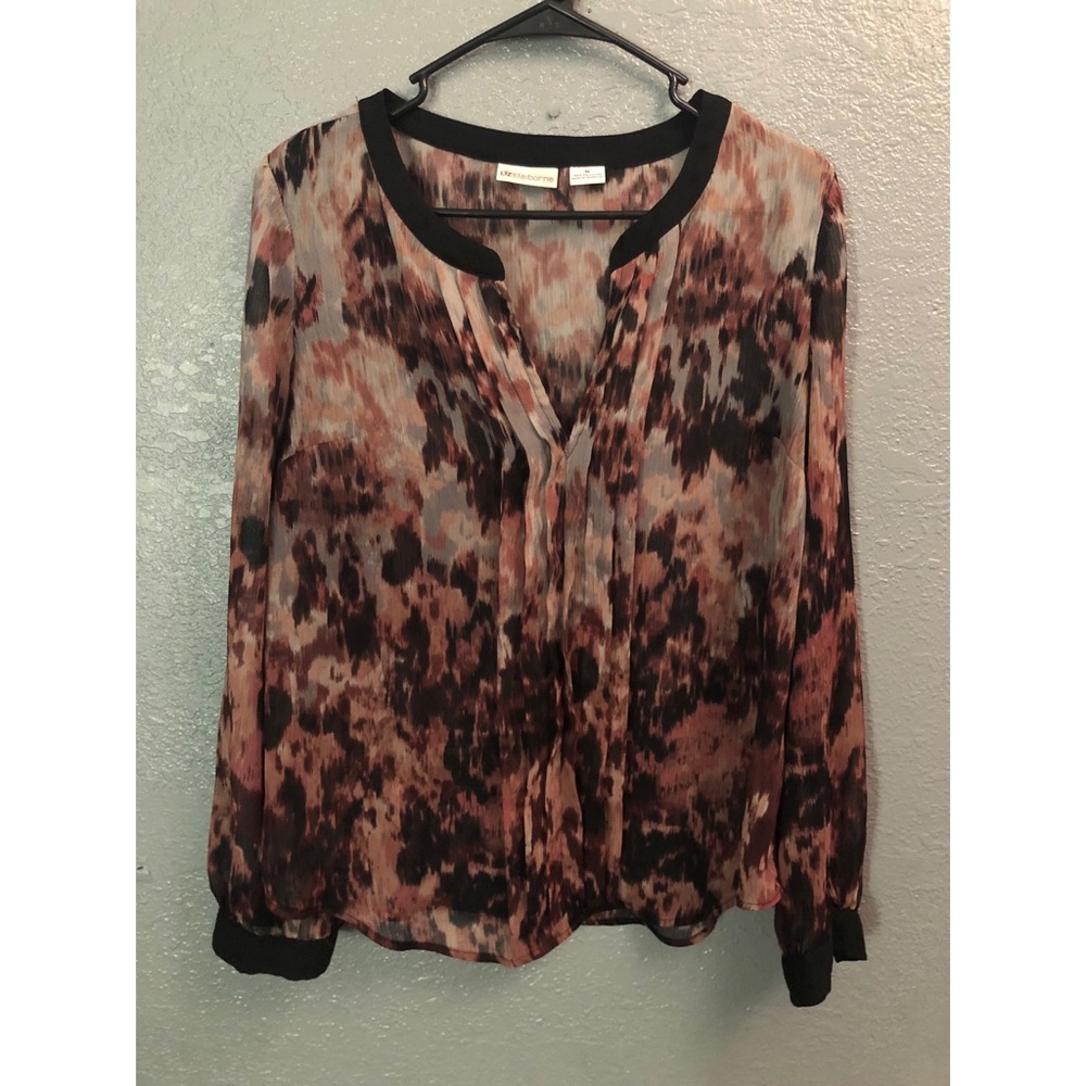 Long sleeve blouse